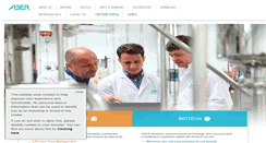 Desktop Screenshot of aberinstruments.com
